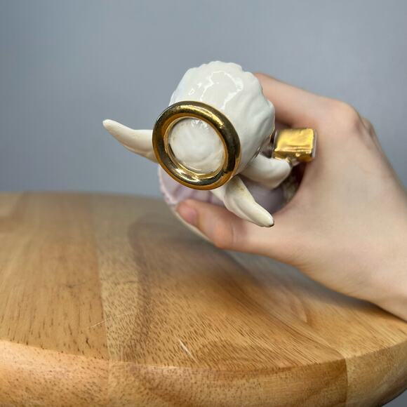 Vintage FINE A QUALITY Japan September Birthday Angel Books Figurine - Picture 9 of 11